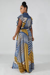 Mixed Pattern Maxi