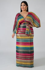 Shimmer Kimono Maxi
