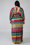 Shimmer Kimono Maxi