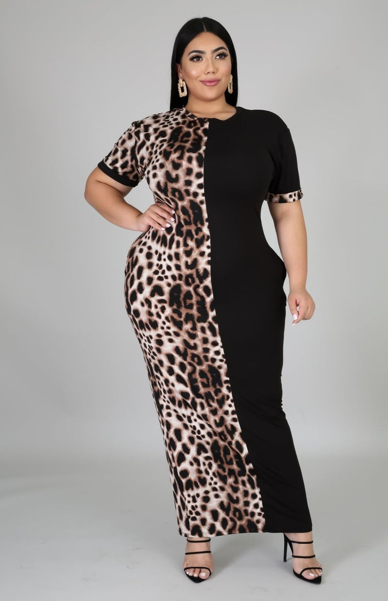 Two-Toned Leopard Curvy