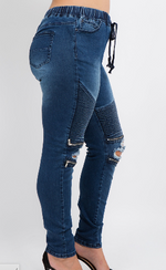 Skinny Denim Jogger